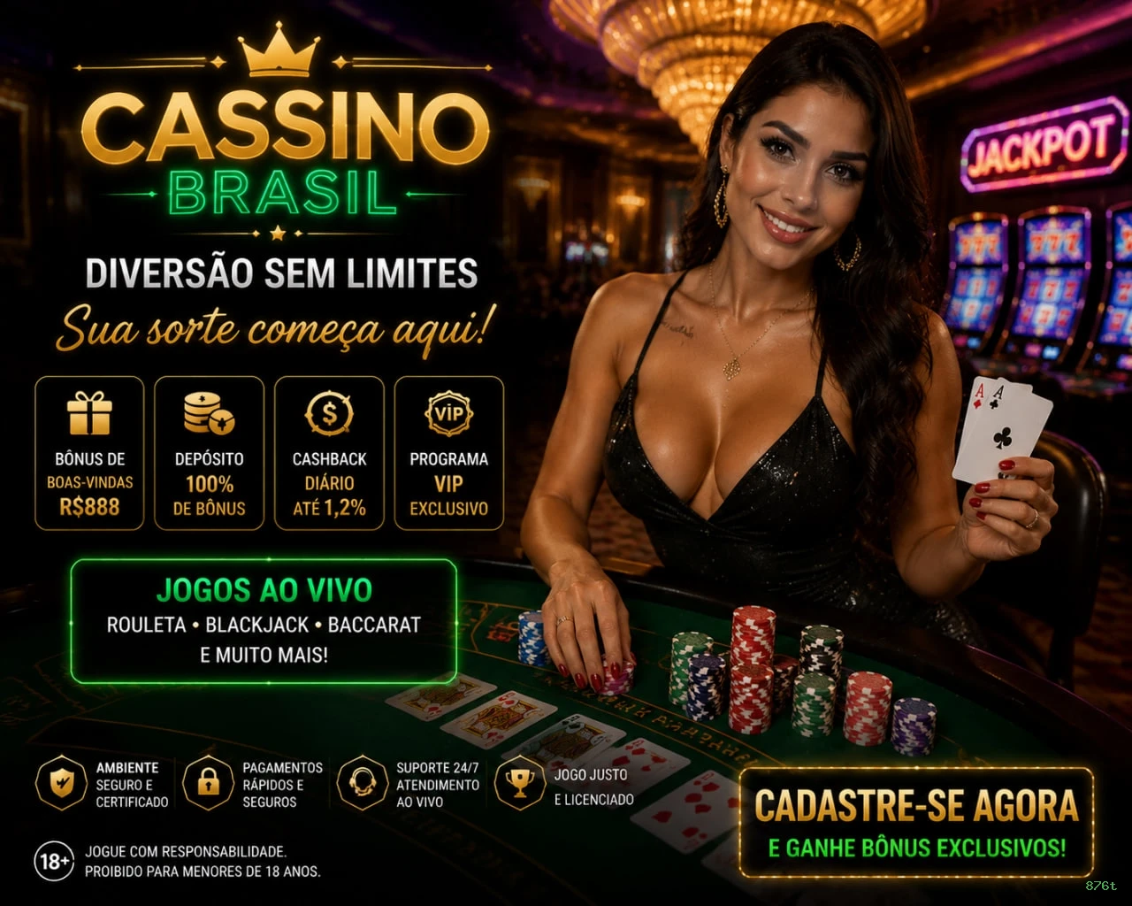 Promoções e bônus exclusivos da 876t